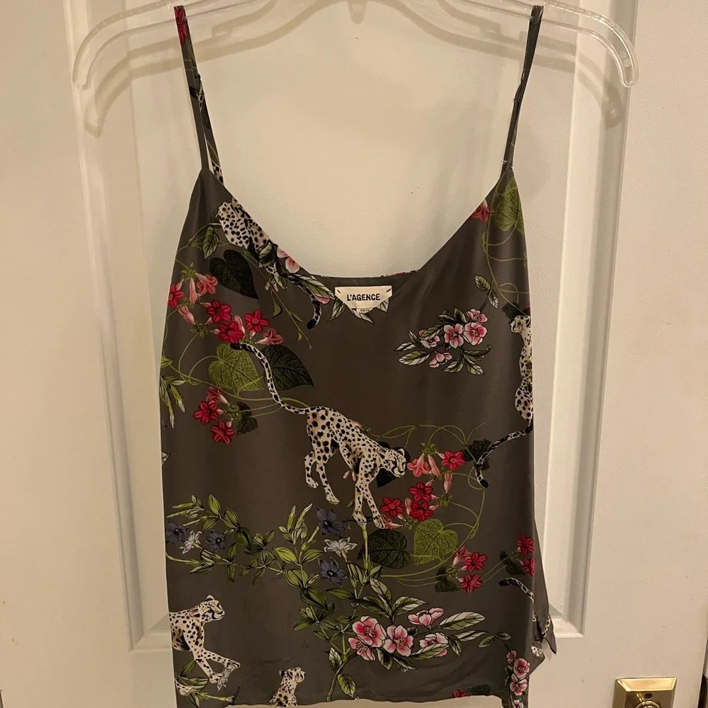 L’agence silk cami safari print - Picture 7 of 7